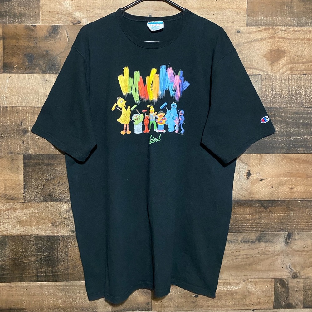 Champion Sesame Street Naturel T-Shirt Size XXL